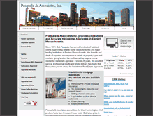 Tablet Screenshot of pasqualeassociates.com